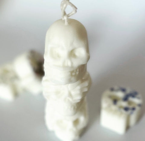 Skull Trio Candle